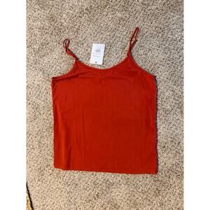 3 for $9 Mododoc Orange NWT Tank Top Cotton Blend XL